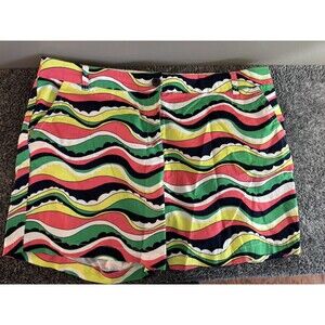 Excellent Condition, Crown & Ivy Shorts, 18W Plus, Curvy, Bright Multicolor